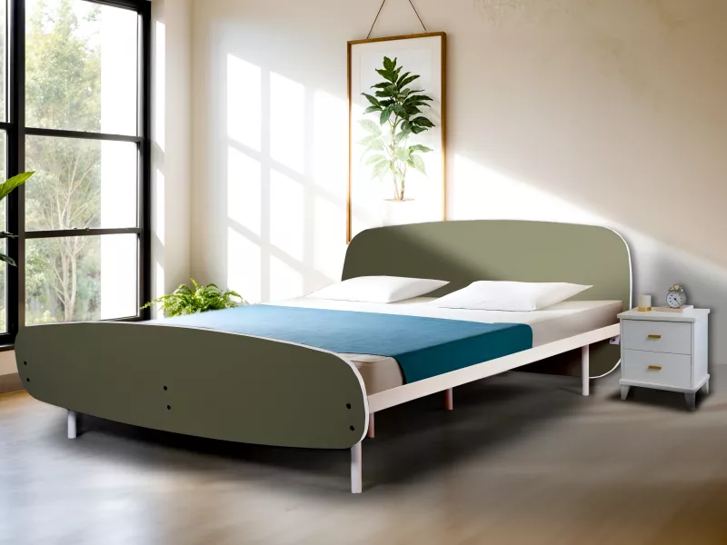 Olivix King Size Double Bed